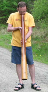 Phil with digeridoo